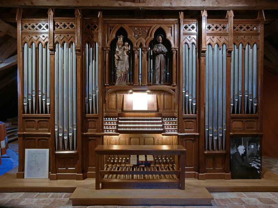 L' orgue Alain en son nouveau domicile