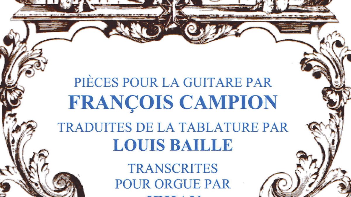 François Camption - Page de couverture